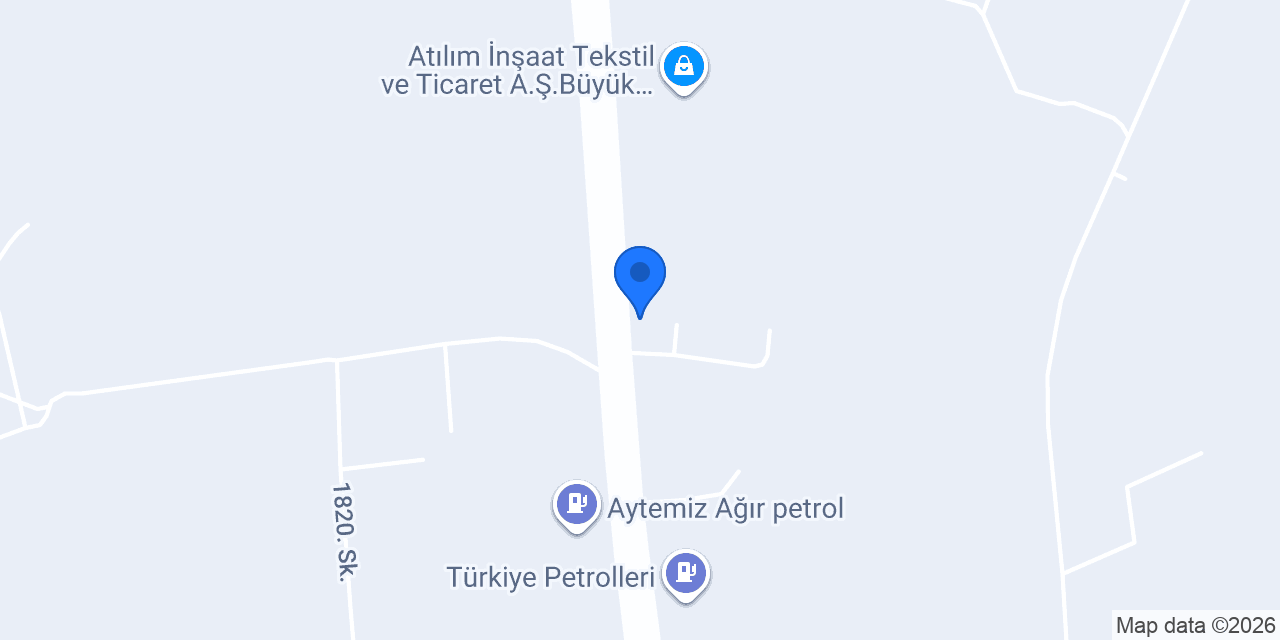 Bozkuşlar Tekstil konumu