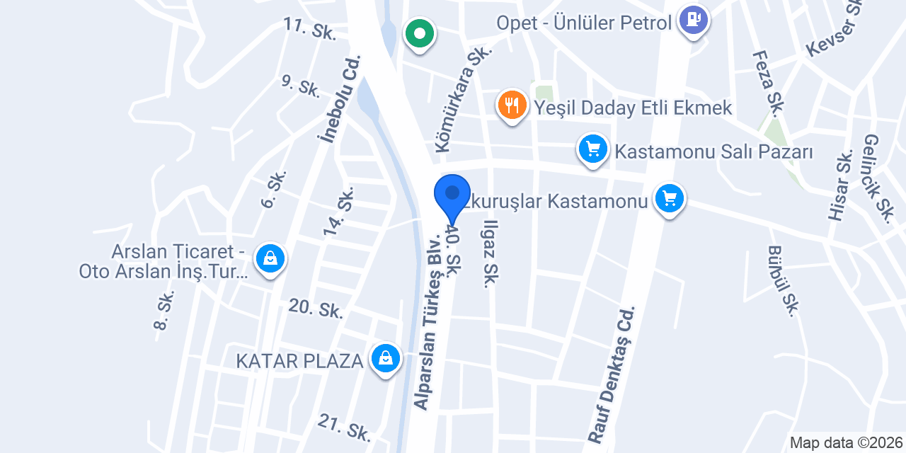 NOKTA GARAGE konumu