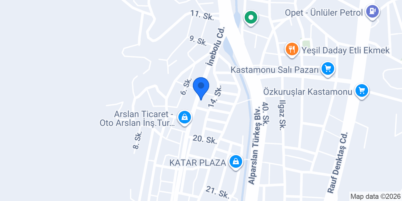 OSKAN TİCARET FORD YEDEK PARÇA konumu