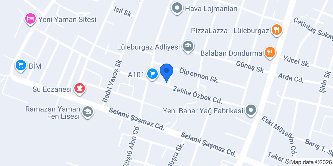 D&E Erkek Berber ve Kuaförü konumu