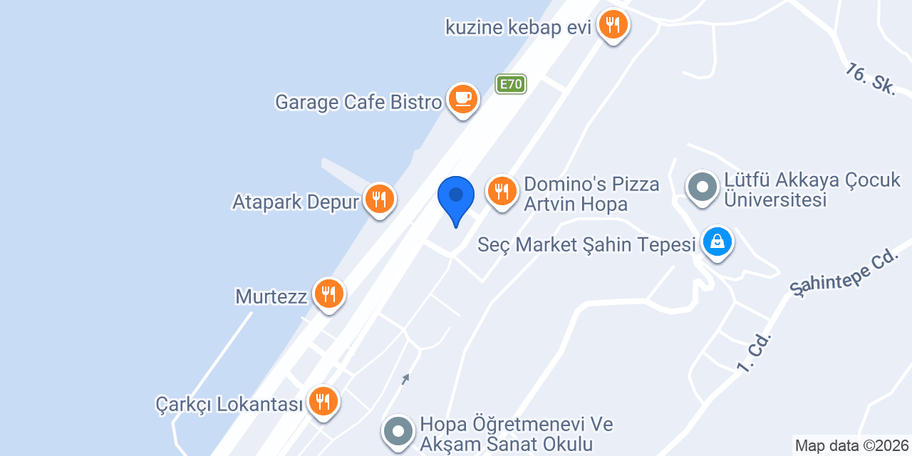Cennet Pastanesi konumu