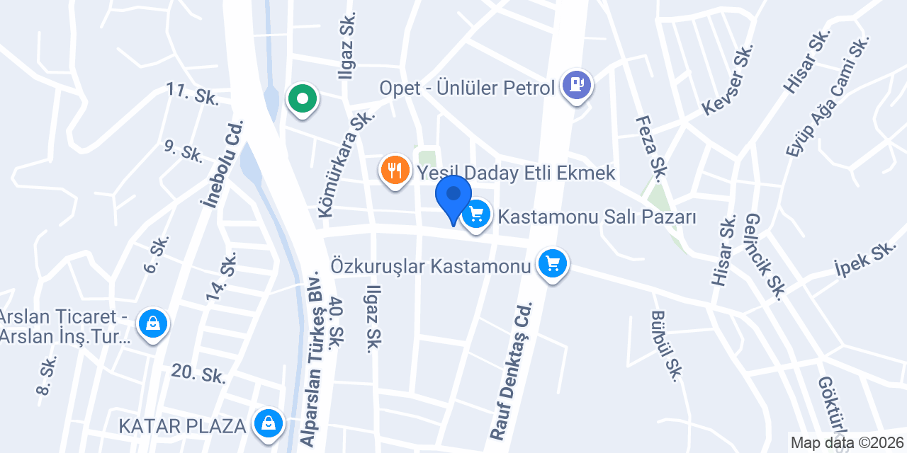 Gülsan AVM konumu