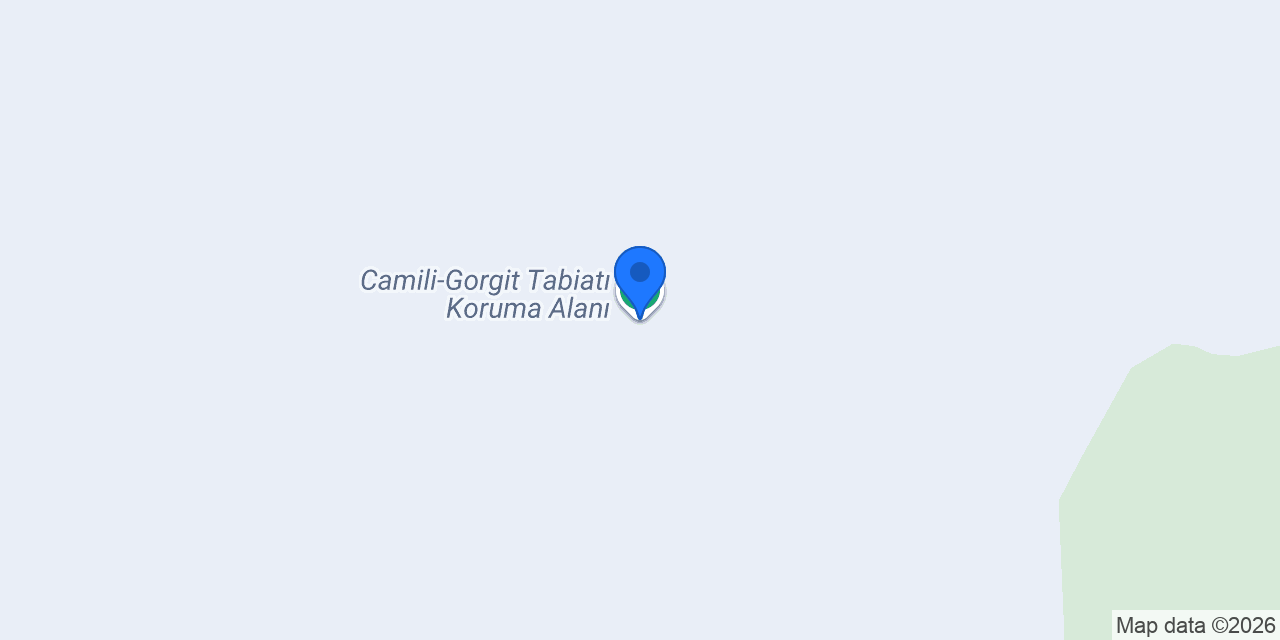 Camili-Gorgit Tabiatı Koruma Alanı konumu