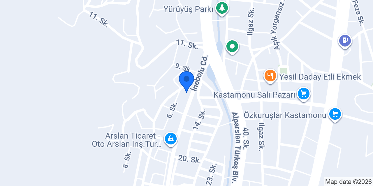 HAMZAOĞLU OTOMOTİV konumu
