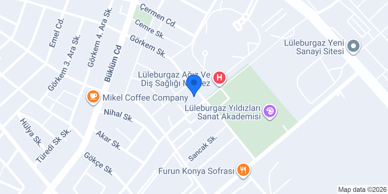 Başak Pastanesi konumu