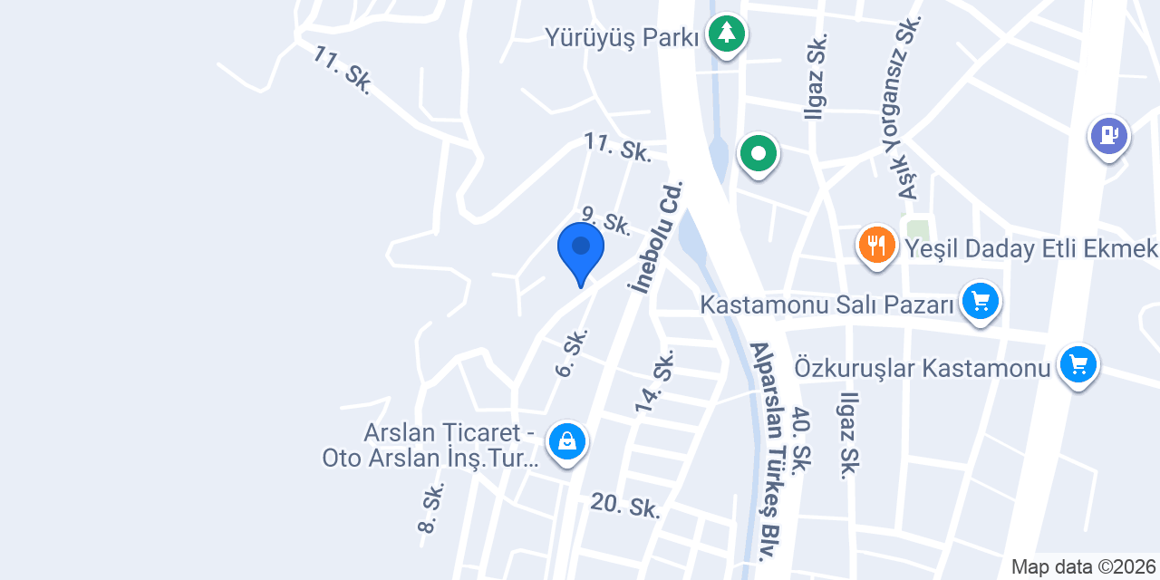 Lider Oto Servis konumu