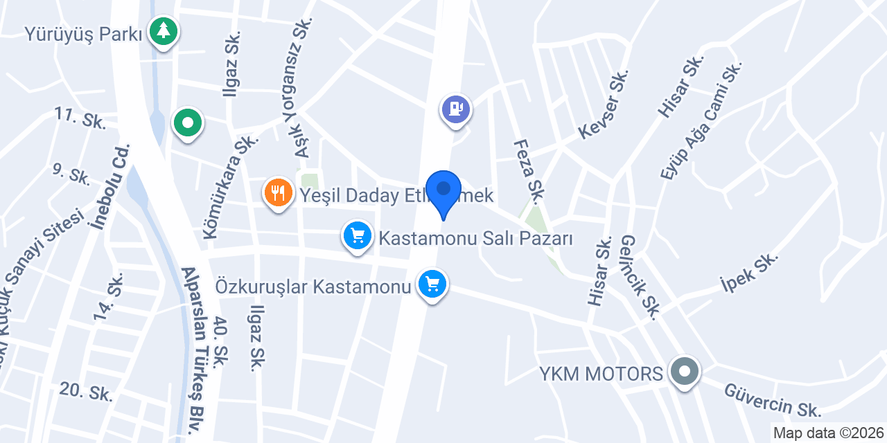 Damla Kuaför Salonu konumu