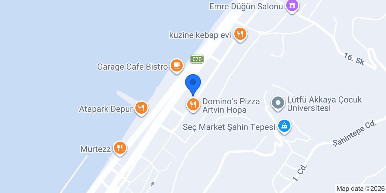 Pizza Bakkal konumu