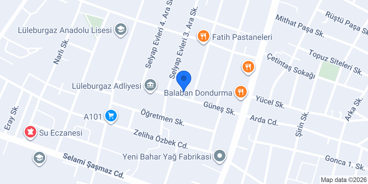 Özlem Bayan Kuaför konumu