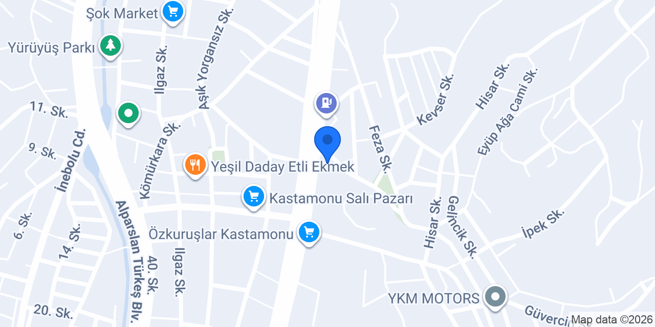 Kastamonu Far konumu