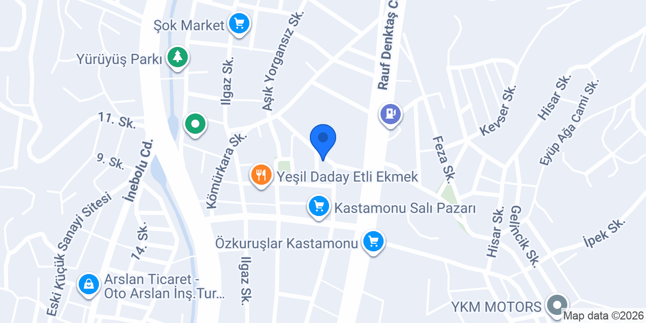 Gülcan Eczanesi konumu