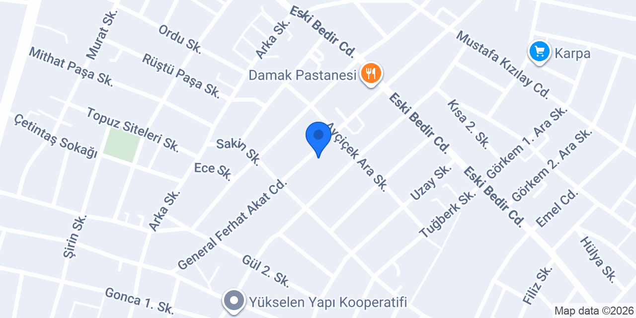 Saray Dikimevi konumu