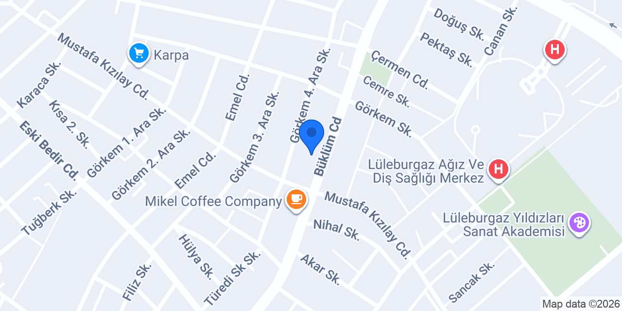 Çağan Tesisat konumu