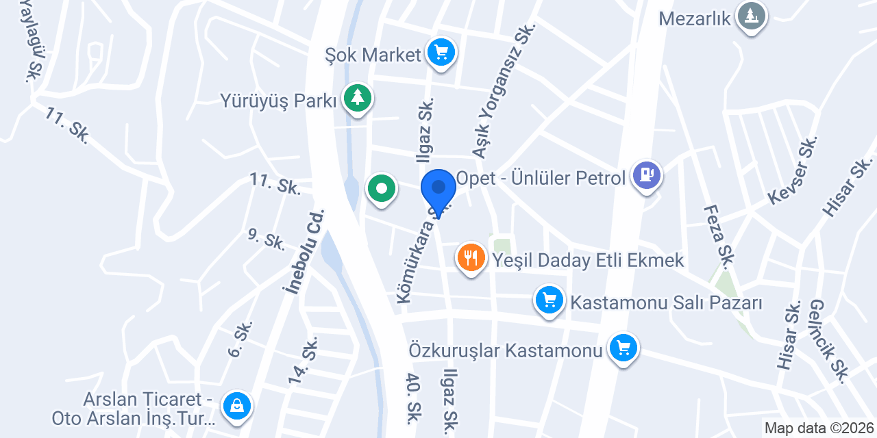 Öztürk Elektrik konumu