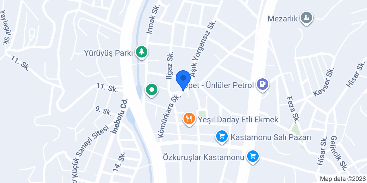 TEKİN OTO konumu