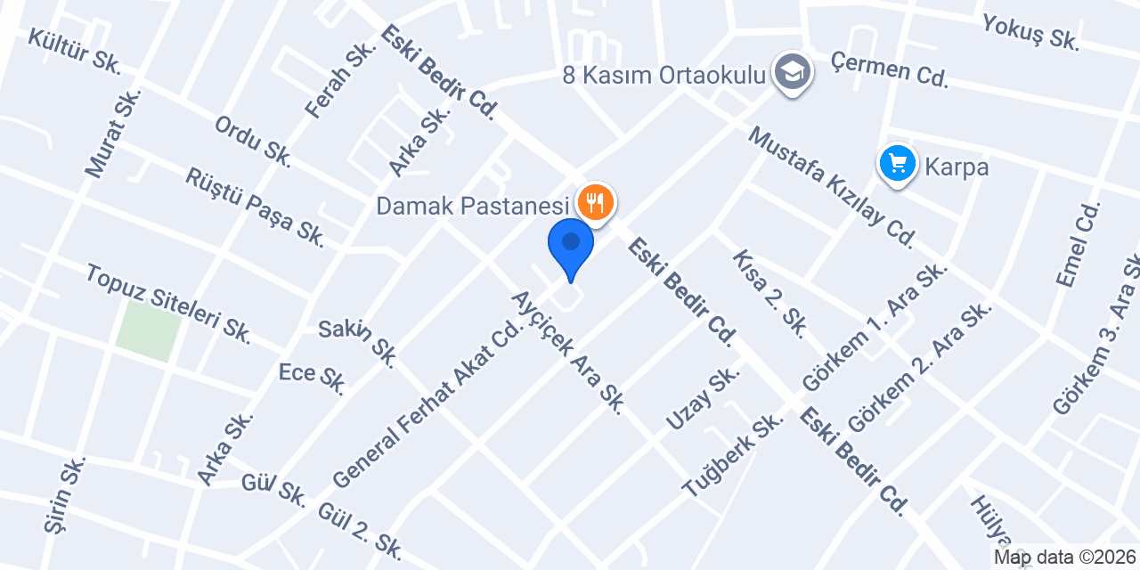 PİZZA &PİDE konumu