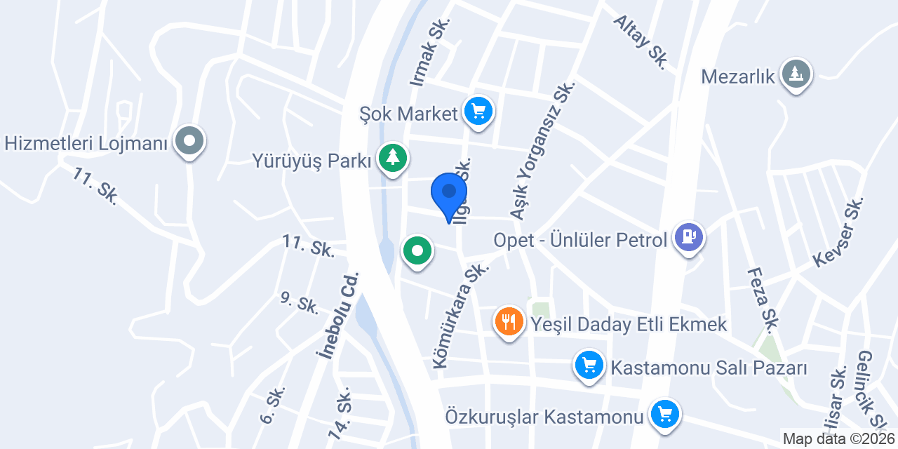 Sevde Butik konumu