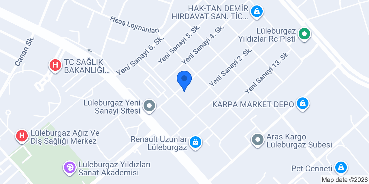 Genç Ticaret konumu