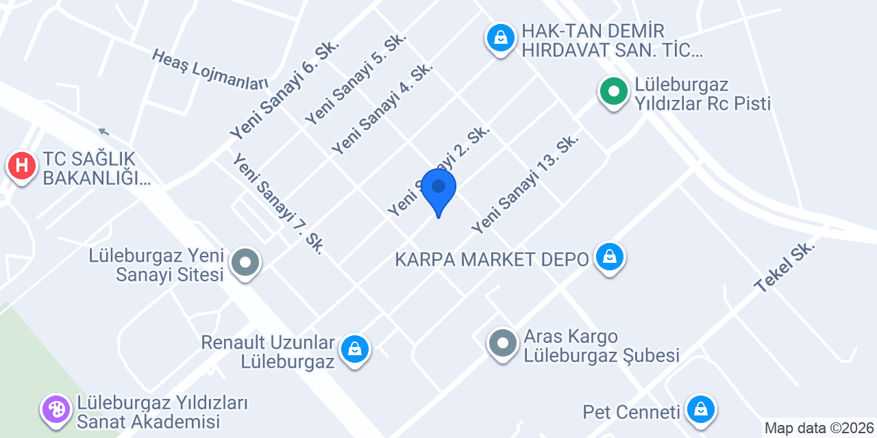 Durutem Endustriyel konumu