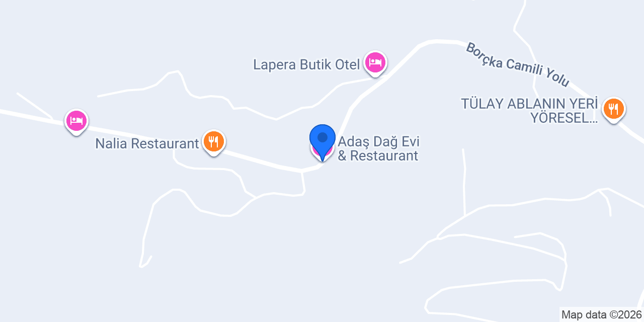 Adaş Dağ Evi & Restaurant konumu