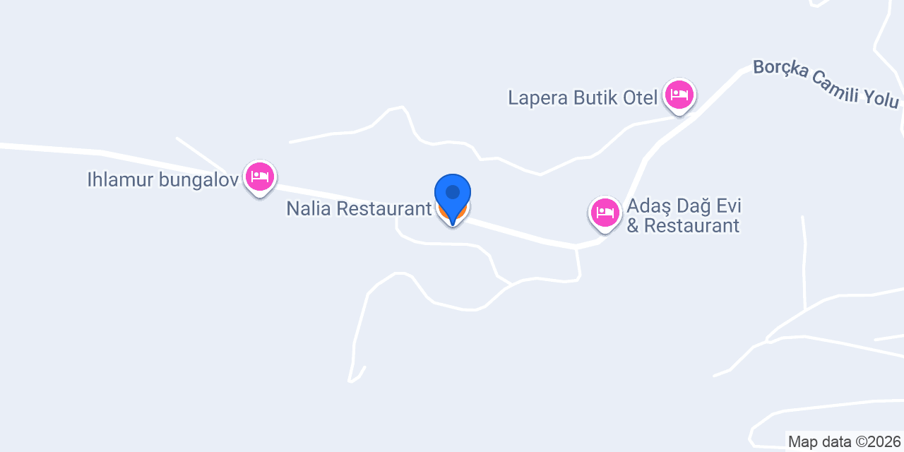 Nalia Restaurant konumu