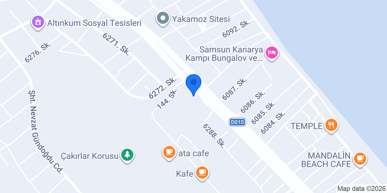 22 Ocakbaşı Çakırlar Samsun konumu