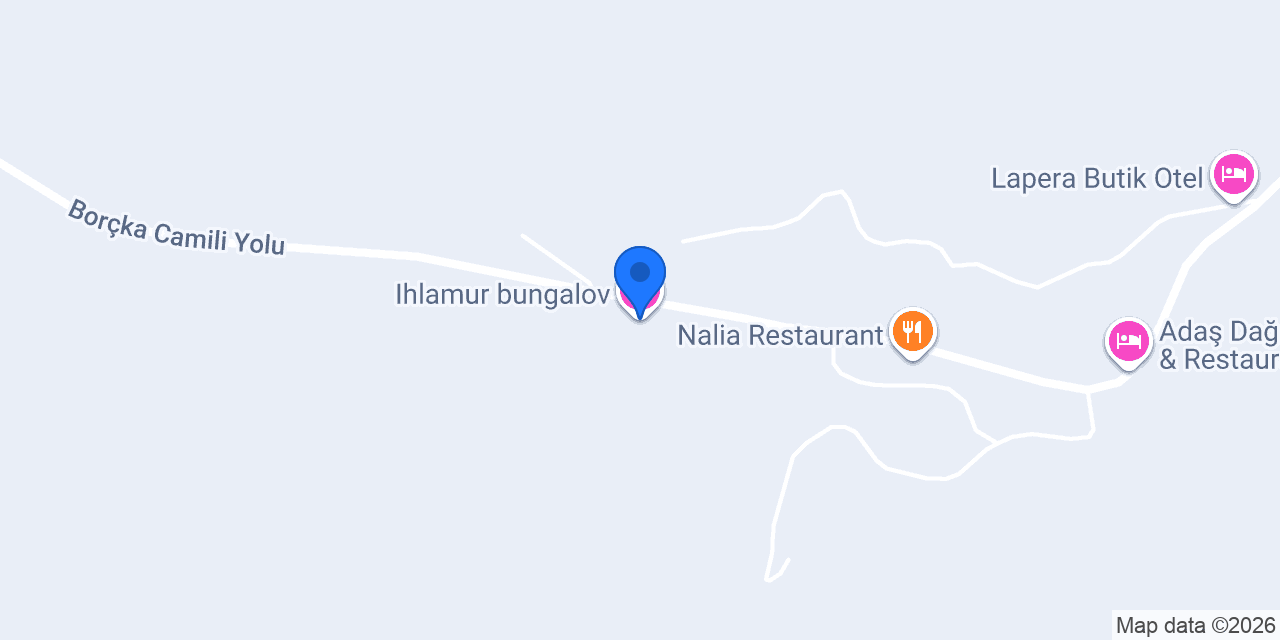 Ihlamur bungalov konumu