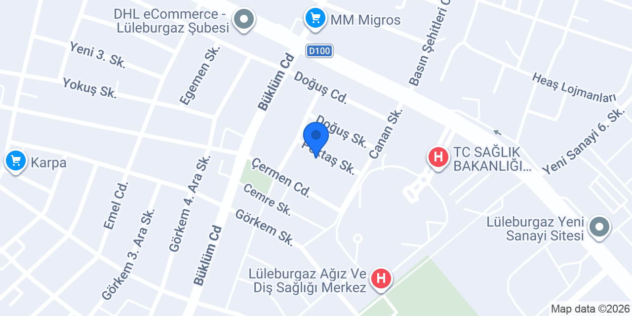 Lilyum Çiçek Evi konumu