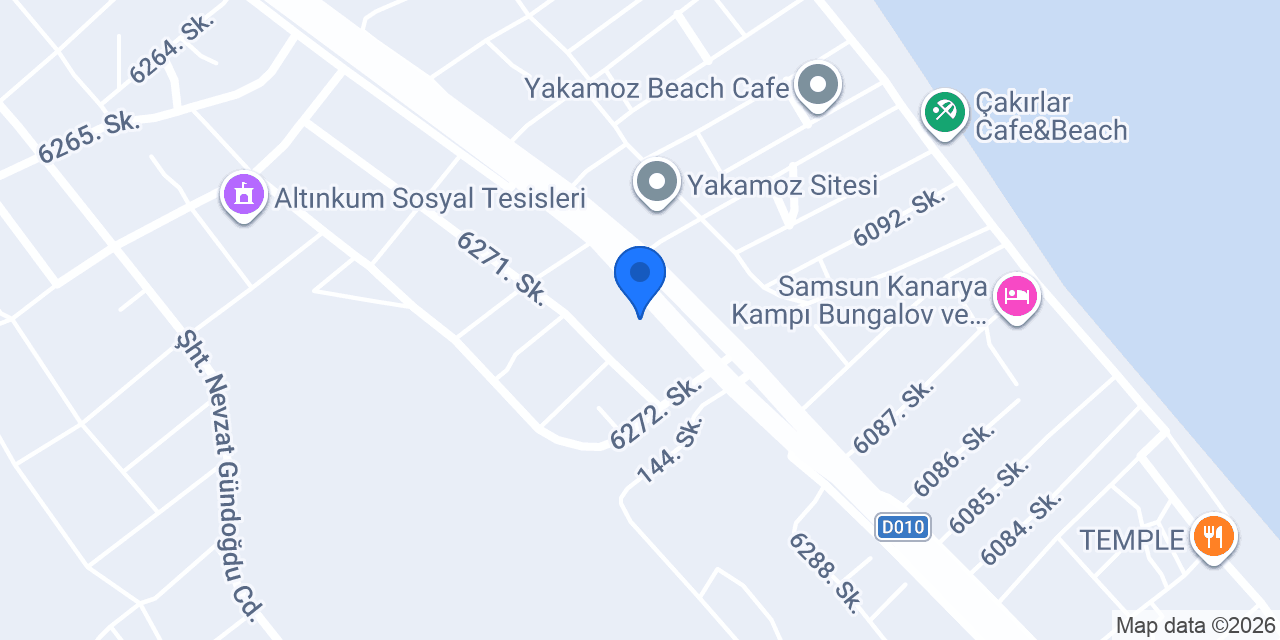 Mila Samsun konumu
