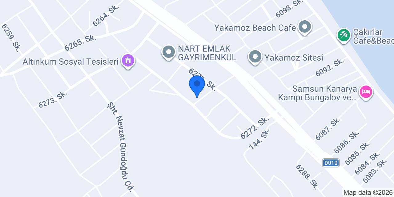 Altınkum İlkokulu konumu