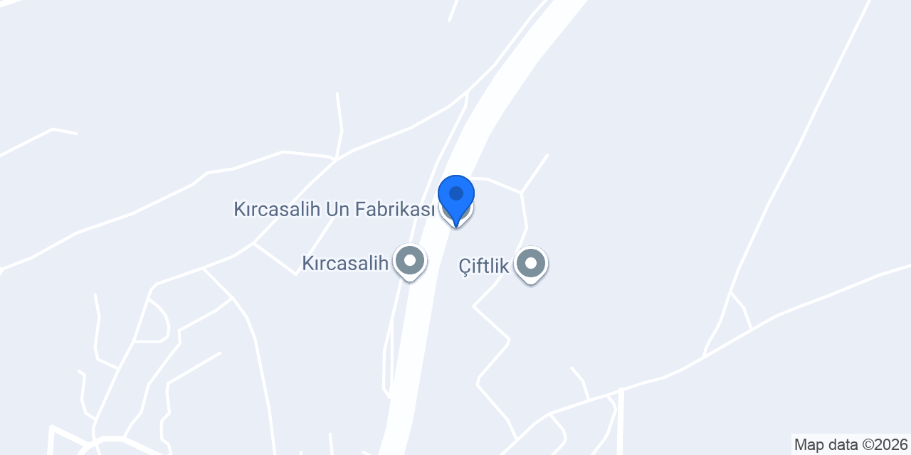 Kırcasalih Un Fabrikası konumu