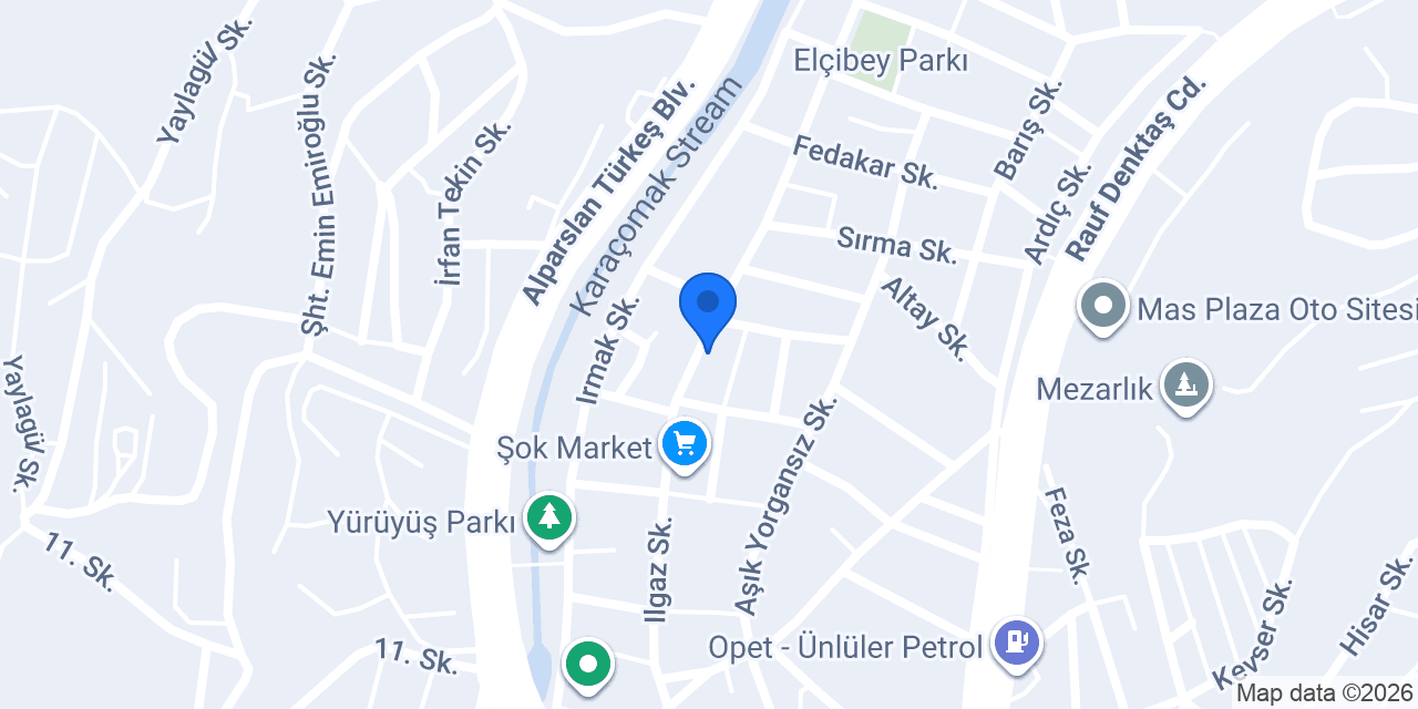 Nuriye Tuhafiye Terzi konumu