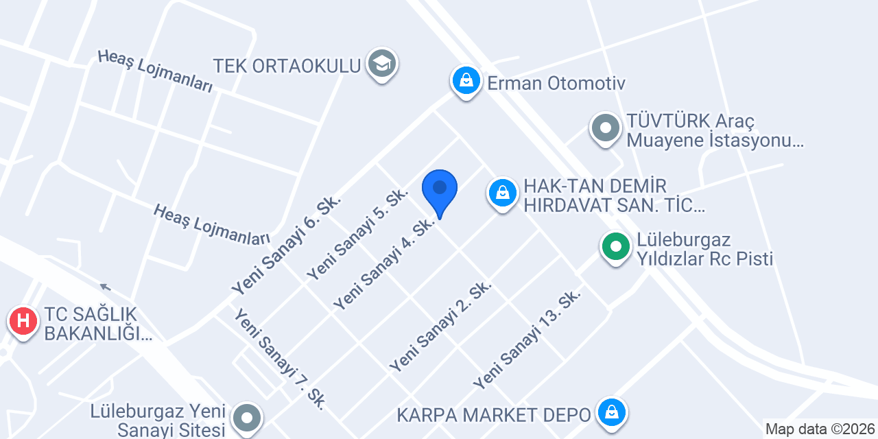 Trakya Teknik Mermer konumu