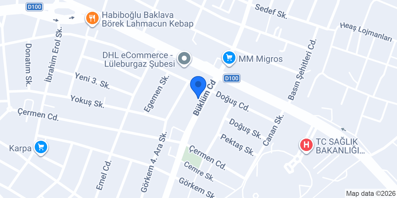 Evo Veteriner Kliniği konumu