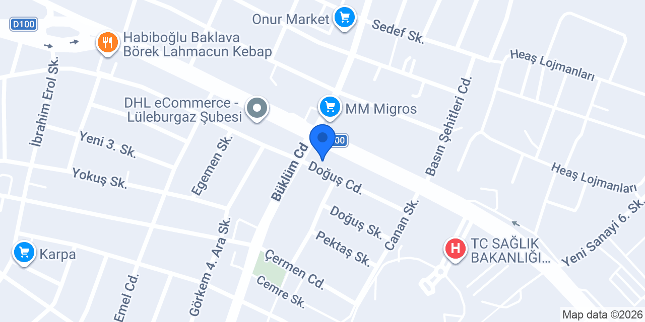 CAN KEBAP konumu