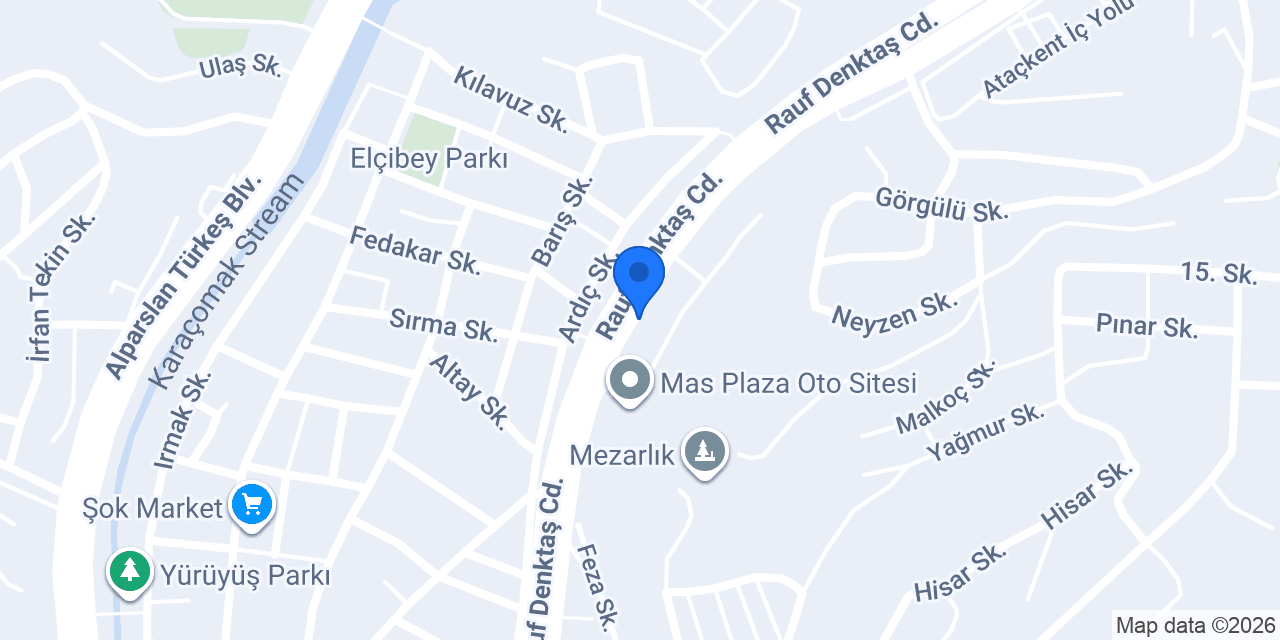 Zoroğlu Otomotiv konumu