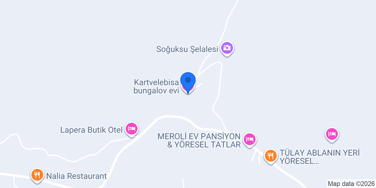 Kartvelebisa bungalov evi konumu