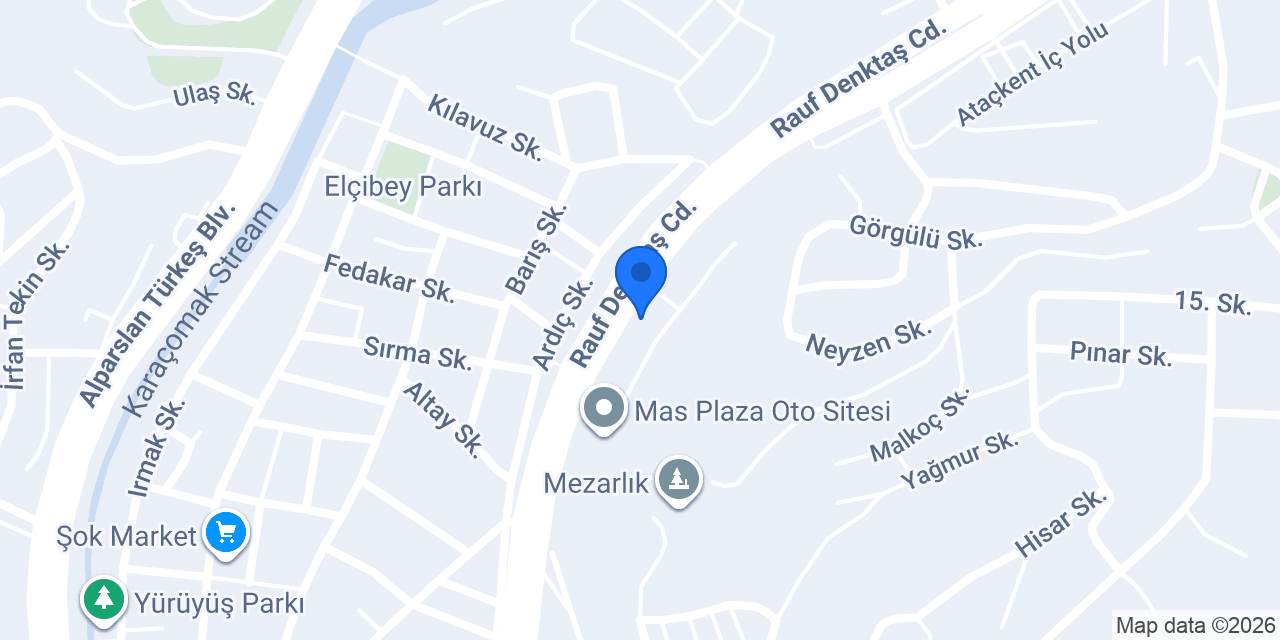 Hedanioğlu Otomotiv konumu