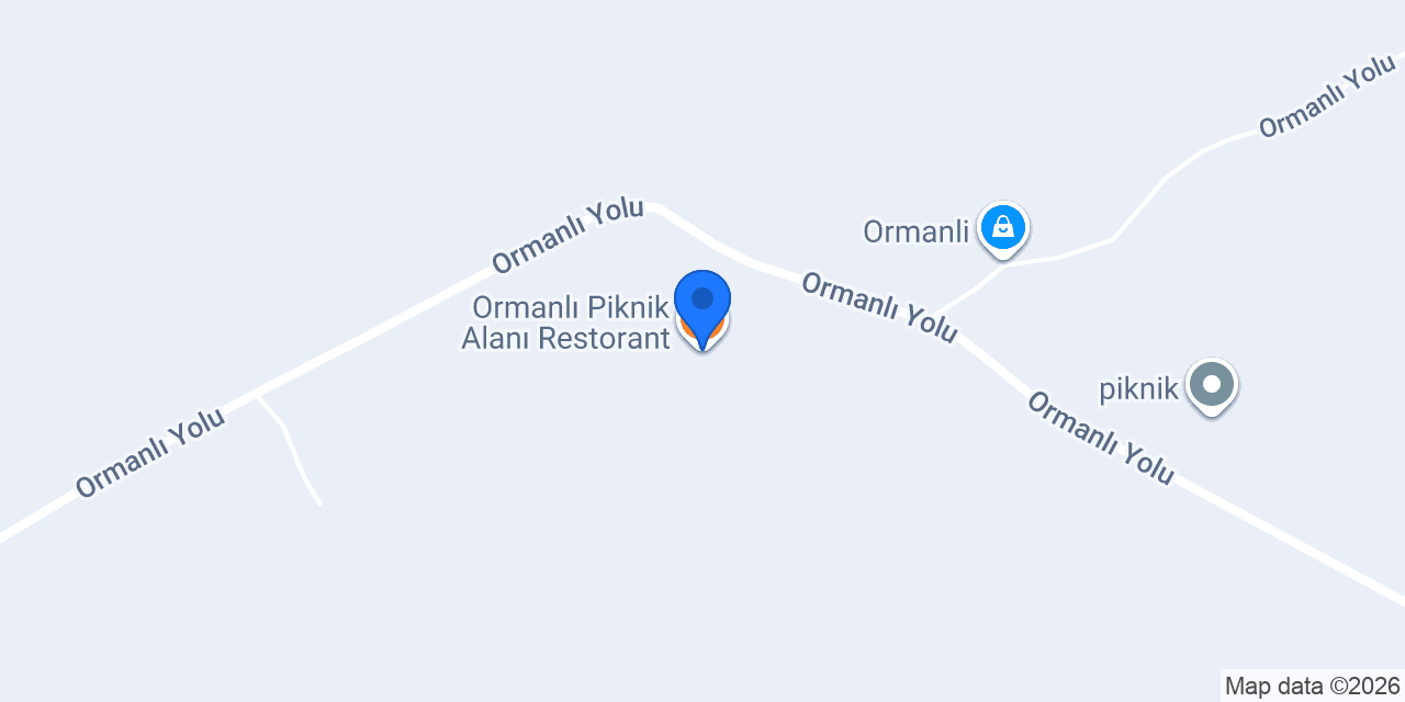 Ormanlı Piknik Alanı Restorant konumu