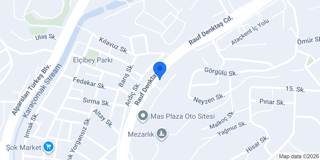 Kadir Otomotiv konumu