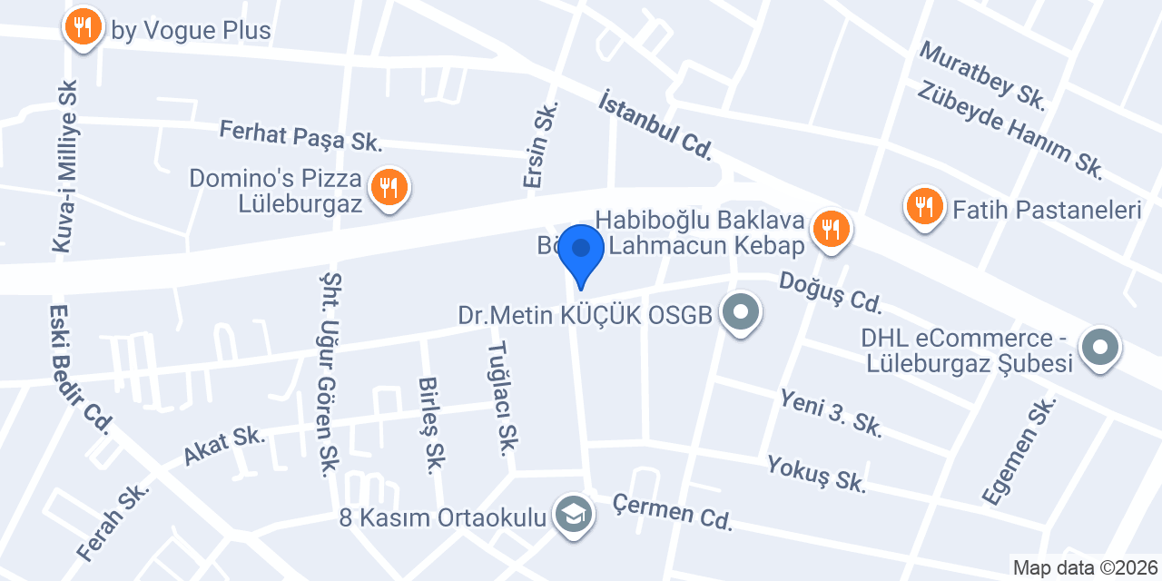 Şifa Eczanesi konumu
