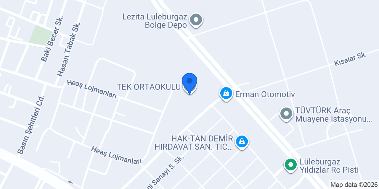 TEK ORTAOKULU konumu
