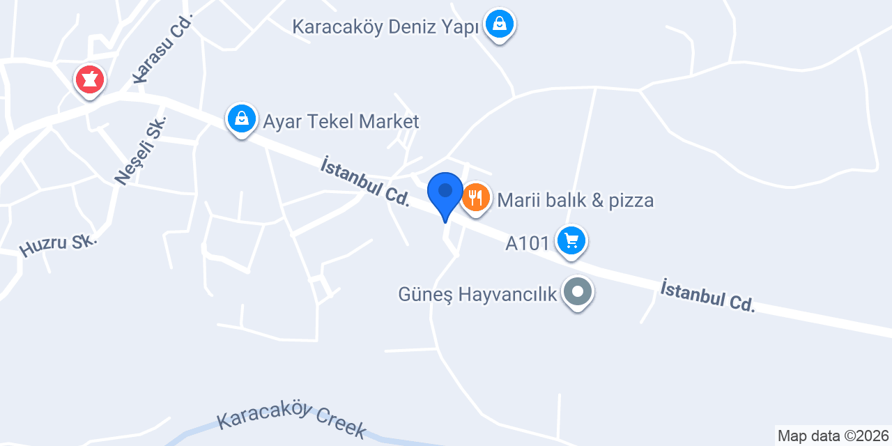 Gözde bayan kuaför konumu