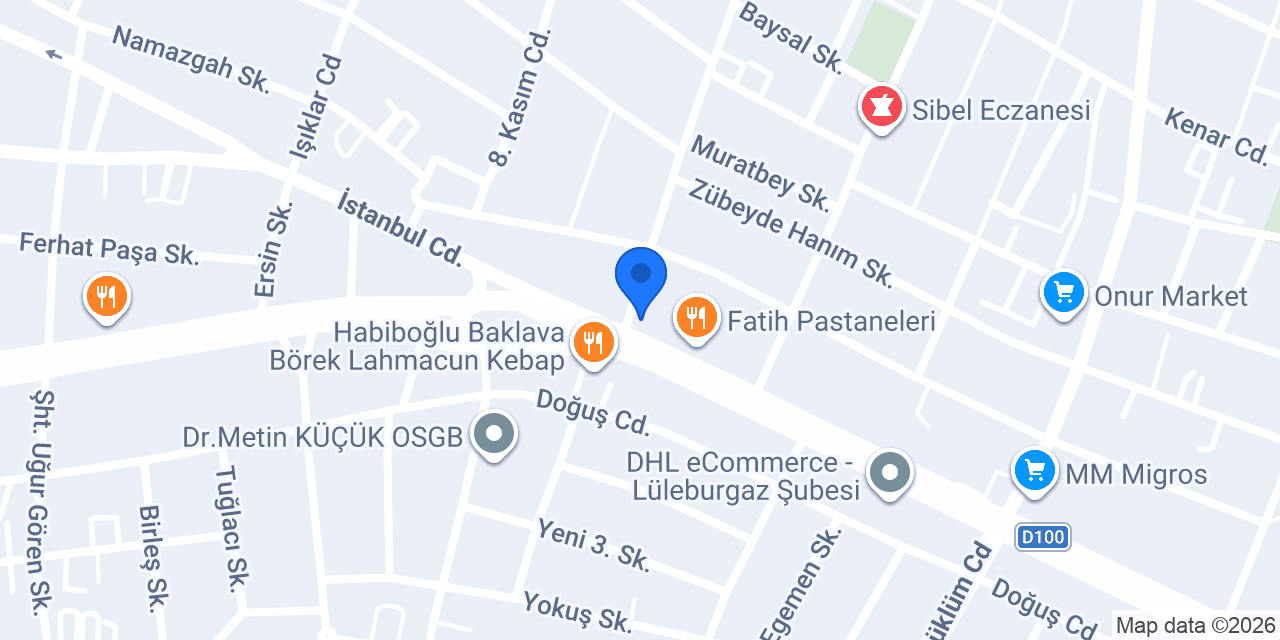Umut Büfe Tekel konumu