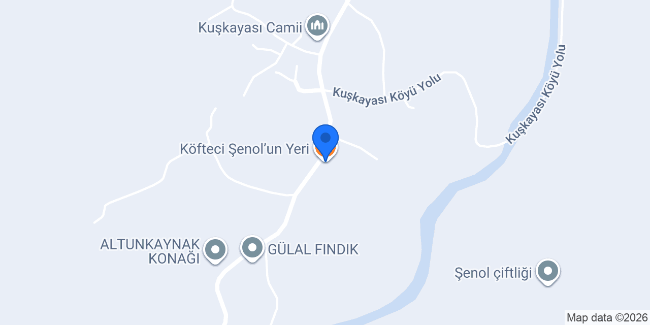 Köfteci Şenol’un Yeri konumu