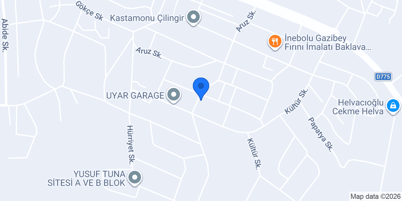 ADL YAPI Tasarım ve Uygulama konumu