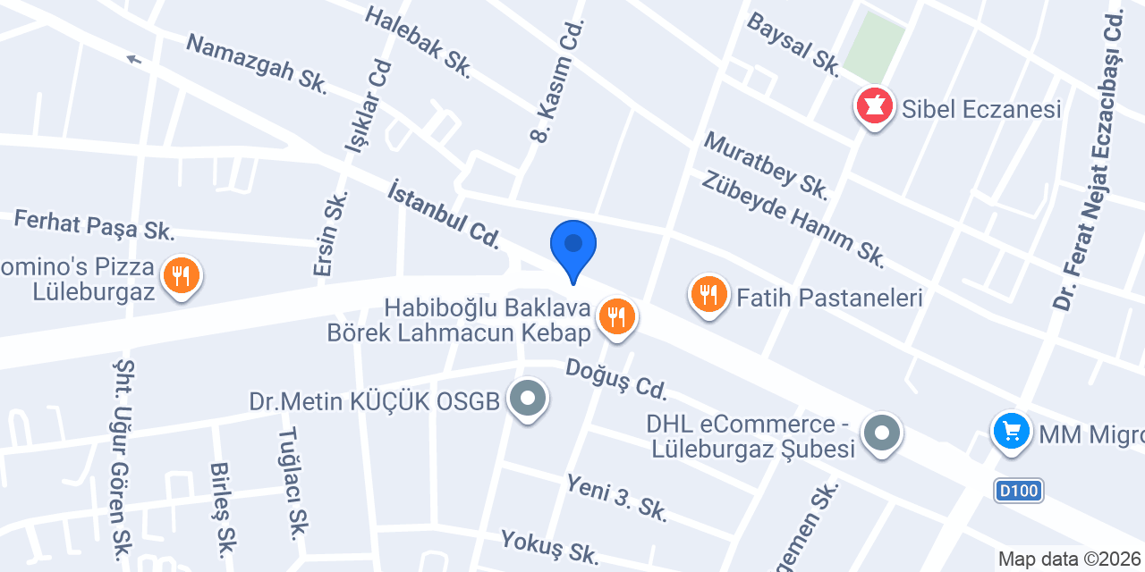 İskender ocakbaşı konumu