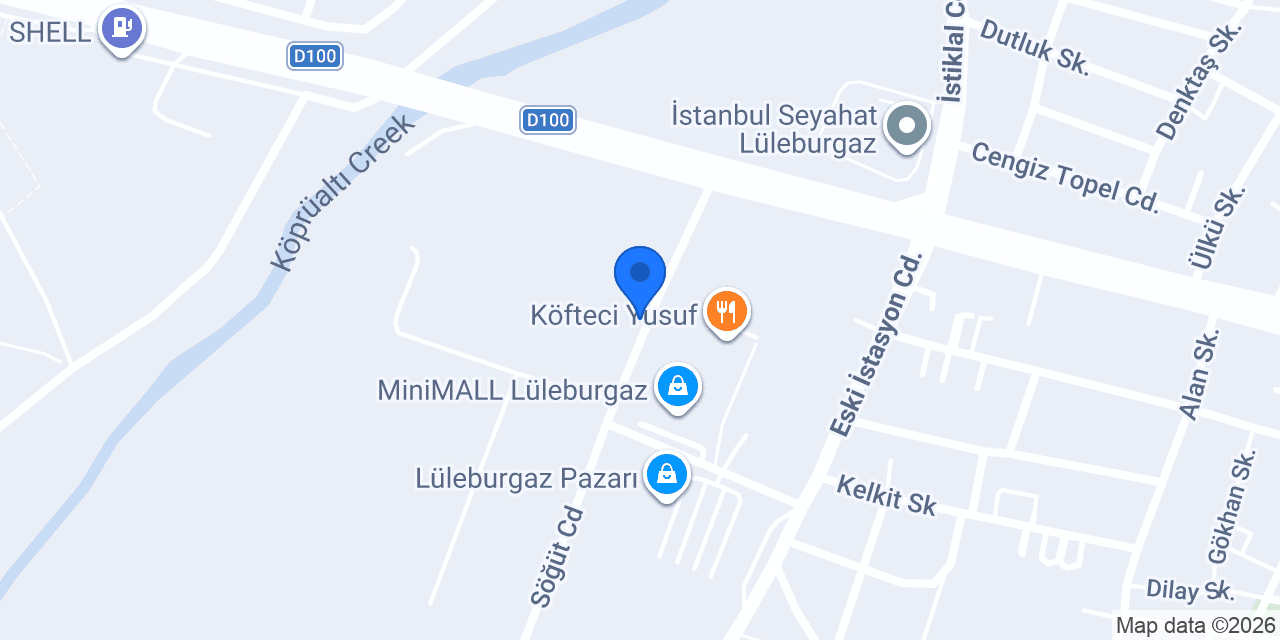 ZARALI İNŞAAT YAPI MALZ. DEPO konumu