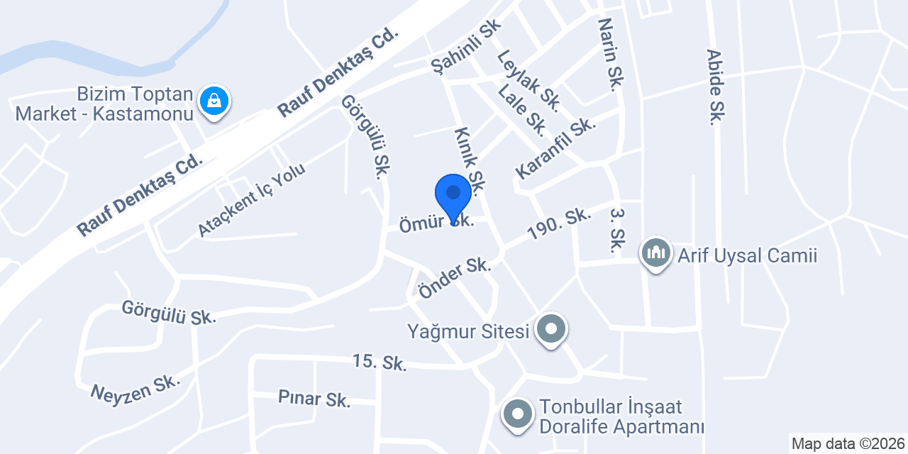 Özyalçınahşap konumu