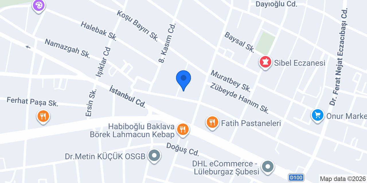 Terzi Anife konumu